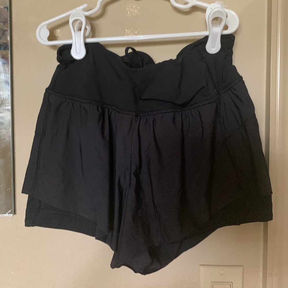 Black lululemon shorts